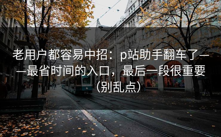 老用户都容易中招：p站助手翻车了——最省时间的入口，最后一段很重要（别乱点）